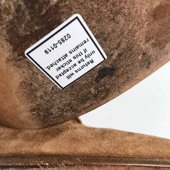 VINCE Leather Ankle Boots Lace Up Women's 9 - Picture 12 of 12